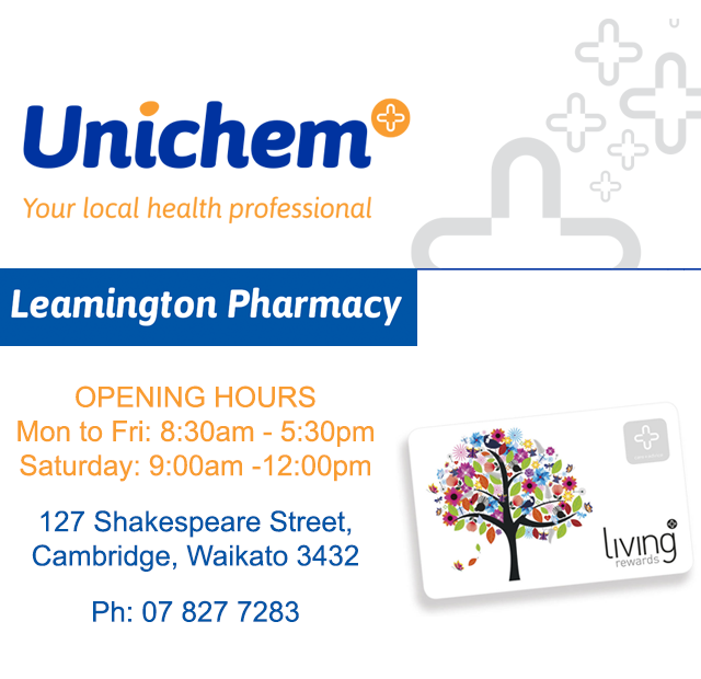 Unichem Leamington Pharmacy - Roto-o-Rangi School - May 24